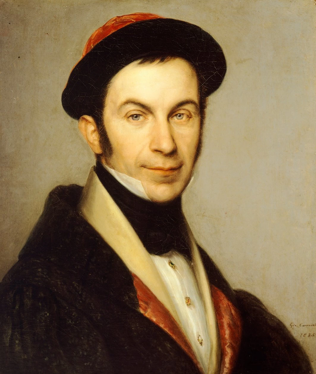 Giovanni Carnovali - Ritratto del conte Guglielmo Lochis, Accademia Carrara, Bergamo 1